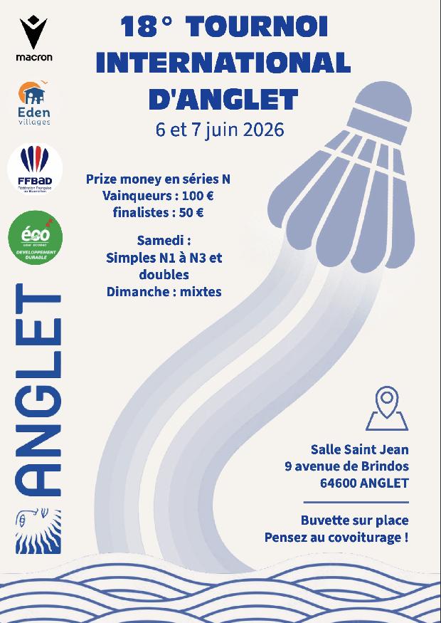 18 tournoi International d'ANGLET